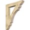 Ekena Millwork Olympic Slat Rough Sawn Bracket, Douglas Fir, 6"W x 40"D x 48"H BKT06X40X48OLY06RDF - alternate 1
